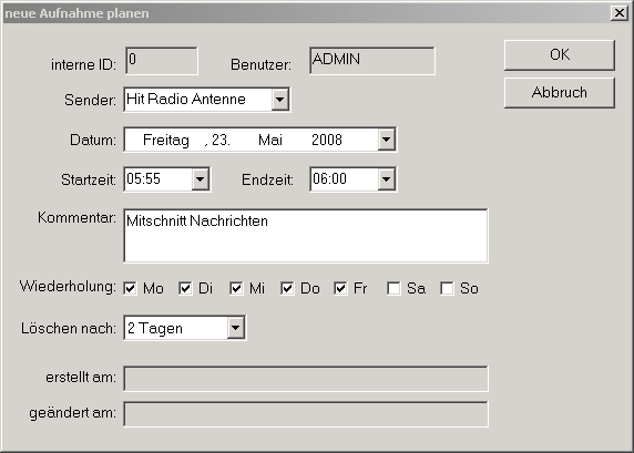 dbc Logger Planung